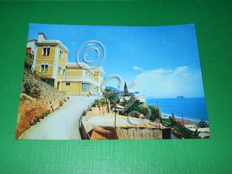 Cartolina Laigueglia - Albergo Castello 1960 ca.