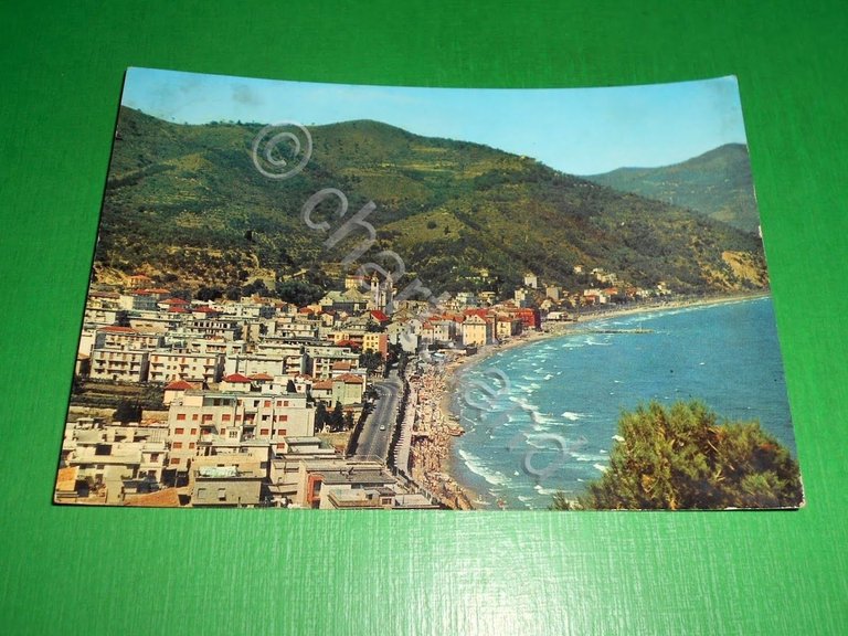 Cartolina Laigueglia - Panorama 1962