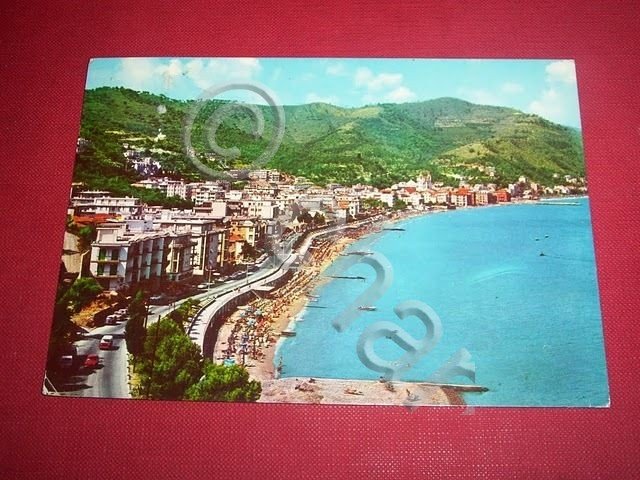 Cartolina Laigueglia - Panorama generale 1974