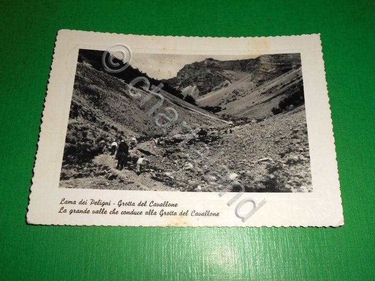 Cartolina Lama dei Peligni - Grotta del Cavallone - La …