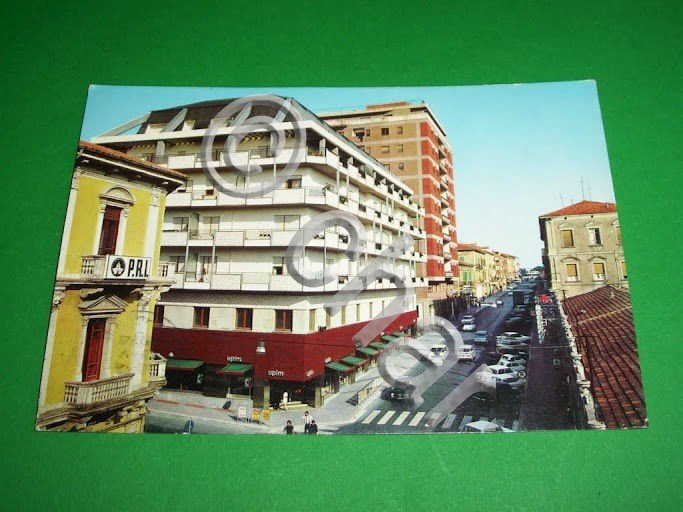 Cartolina Lanciano - Corso Trento e Trieste 1965 ca.