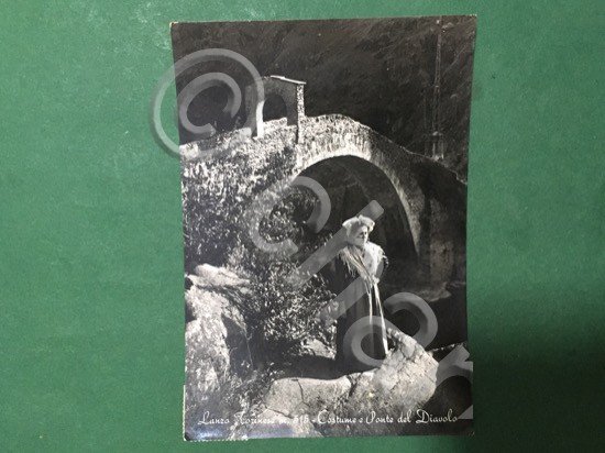 Cartolina Lanzano Torinere - Costume e Ponte del Diavolo - …