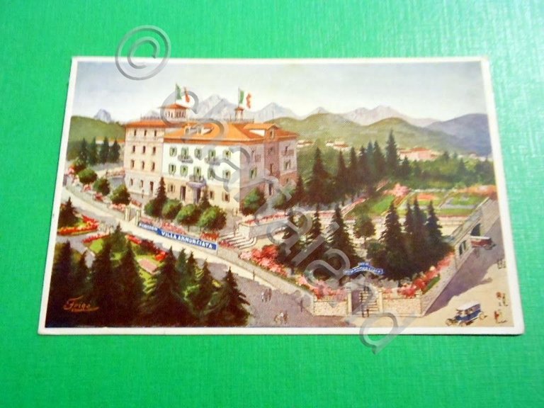 Cartolina Lanzo d' Intelvi - Hotel Villa Annunciata 1933