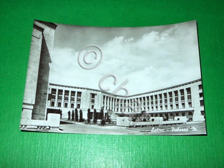 Cartolina Latina - Palazzo M. 1960 ca.
