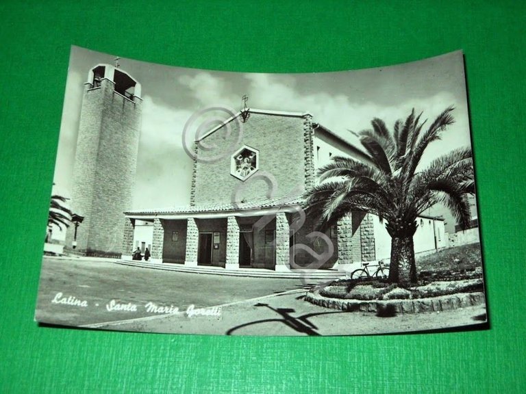 Cartolina Latina - Santa Maria Goretti 1960 ca
