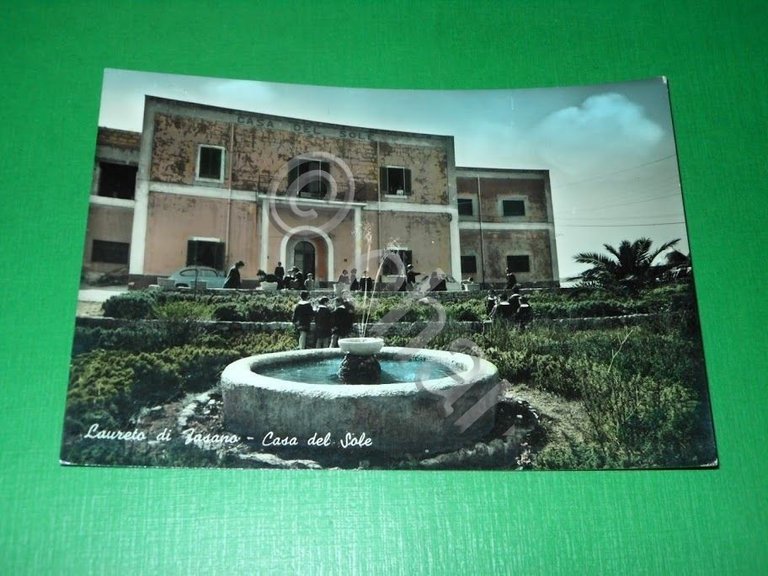 Cartolina Laureto di Fasano - Casa del Sole 1962.