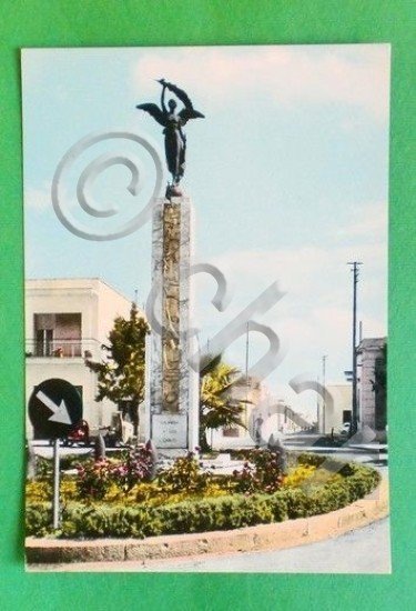 Cartolina Lecce - Calimera - Monumento ai Caduti - 1958.