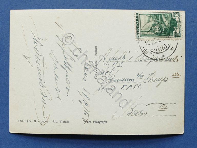 Cartolina Lecce - Obelisco Porta Napoli - 1953 | Immagine Gallery 4