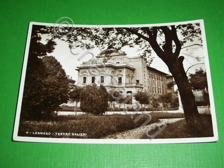 Cartolina Legnano - Teatro Salieri 1936.