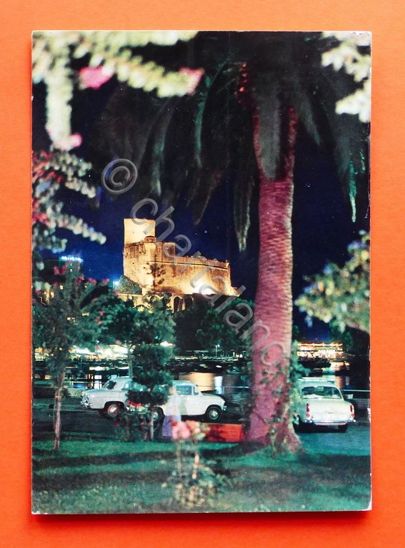 Cartolina Lerici - Golfo della Spezia - Notturno - 1965