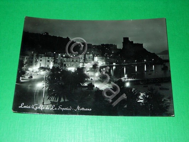 Cartolina Lerici ( Golfo de La Spezia ) - Notturno …