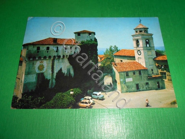 Cartolina Lerma - Il Castello Spinola 1980.