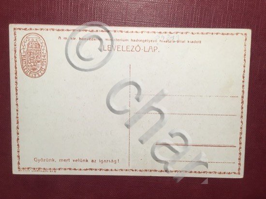 Cartolina Levelezo lap - Gyonzunk Mert Velunk az Igazsag - …