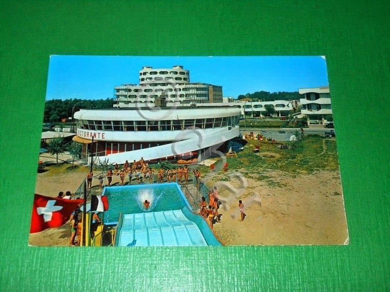Cartolina Lido delle Nazioni ( Ferrara ) - La Rotonda …