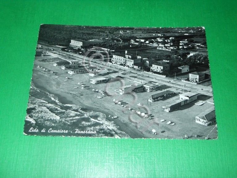 Cartolina Lido di Camaiore - Panorama 1955