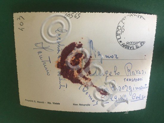 Cartolina Lido Di Ostia - Scuola Sottoufficiali Guardia Di Finanza …