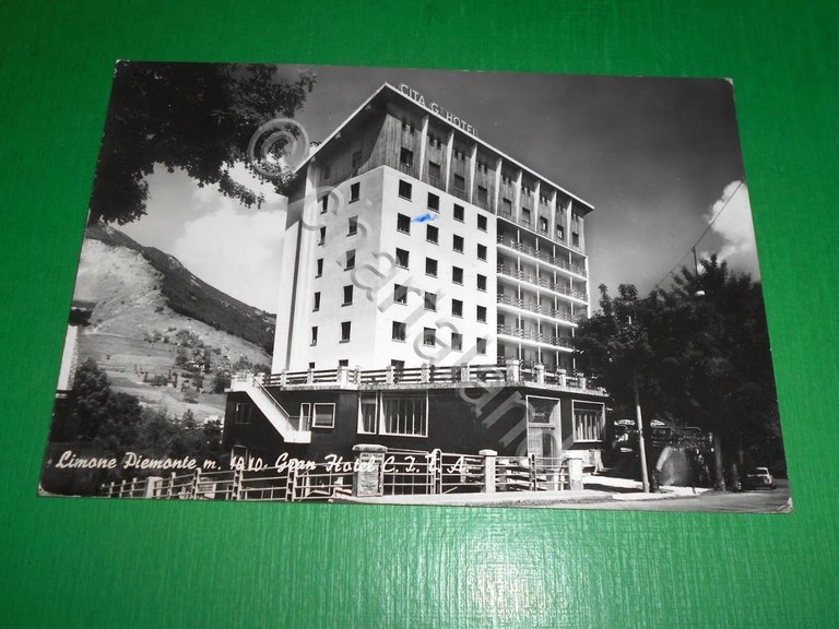 Cartolina Limone Piemonte - Gran Hotel CITA 1959 | Immagine Gallery 2