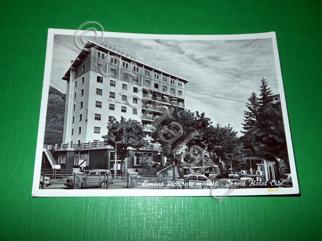 Cartolina Limone Piemonte - Grand Hotel Cita 1960.