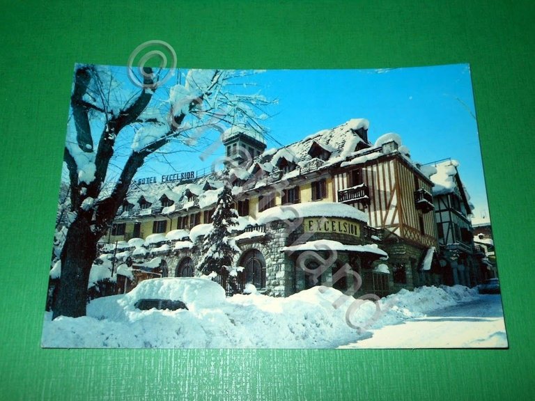Cartolina Limone Piemonte - Hotel Excelsior 1969