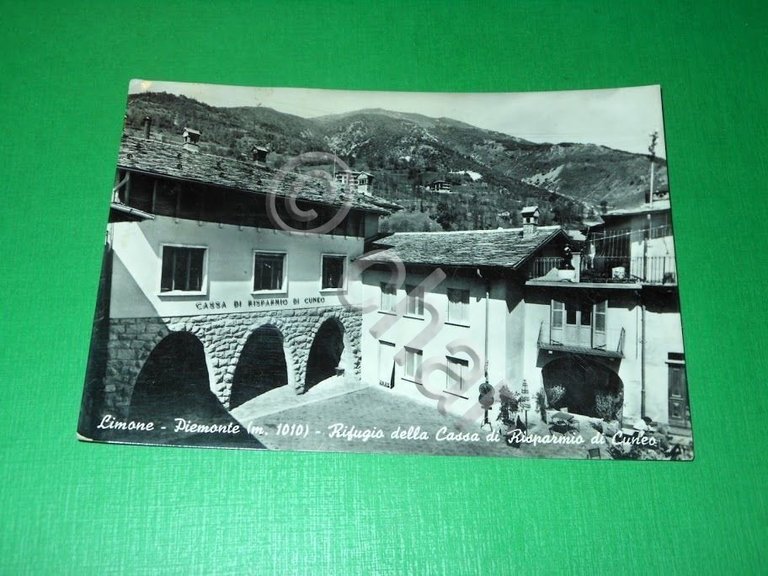 Cartolina Limone Piemonte - Rifugio della Cassa di Risparmio di …