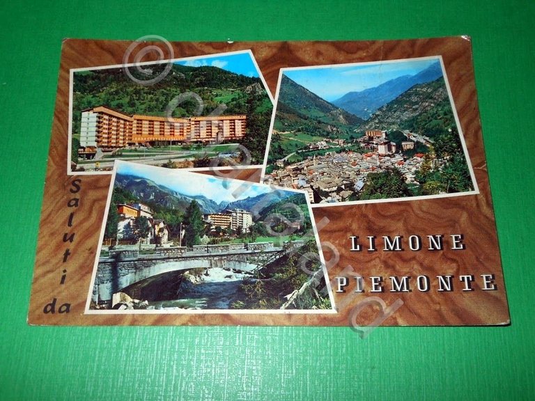 Cartolina Limone Piemonte - Vedute diverse 1970 ca | Immagine Gallery 2