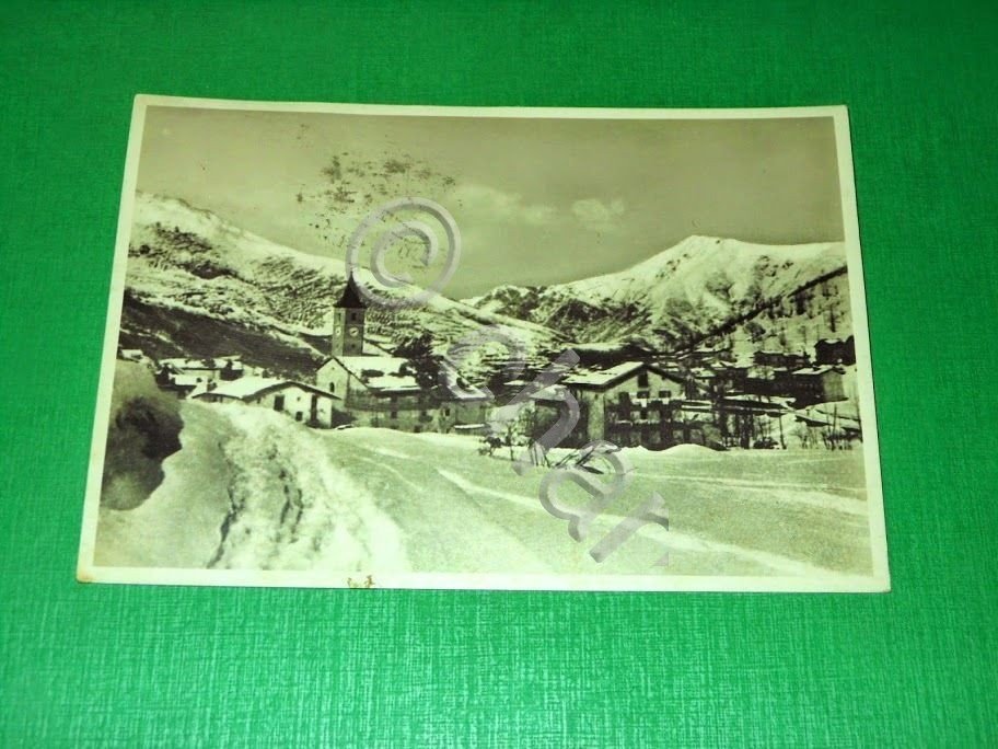 Cartolina Limone Piemonte ( Limonetto ) - Scorcio panoramico 1934 …