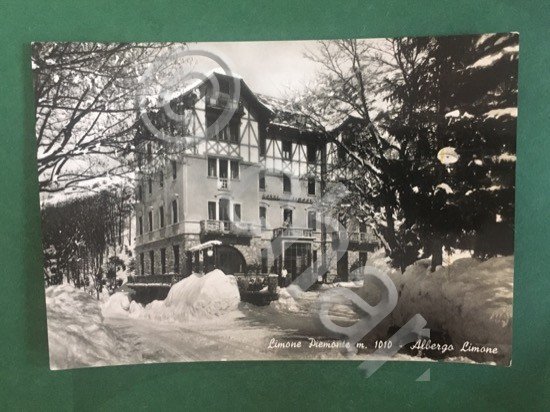 Cartolina Limone Piemonte m. 1010 - Albergo Limone - 1960 …
