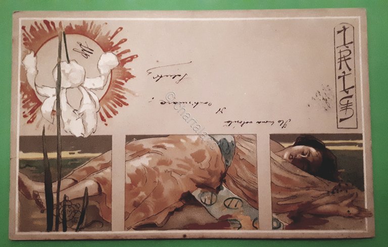 Cartolina Lirica Iris - Mascagni 1900 Ricordi