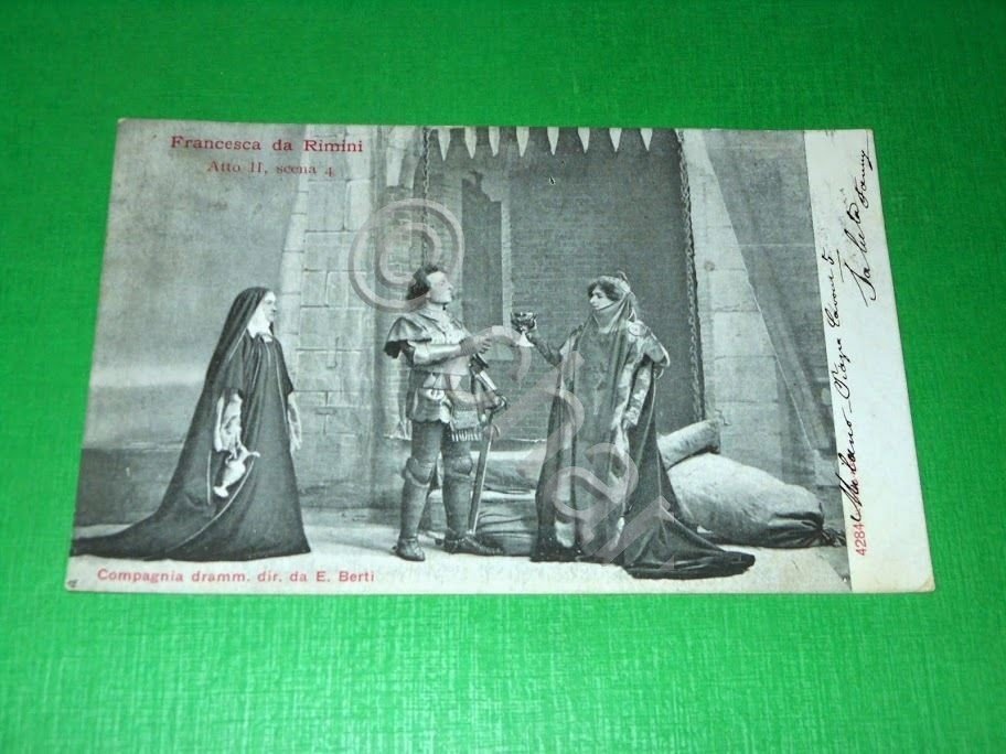 Cartolina Lirica Opera - R. Zandonai - Francesca da Rimini …