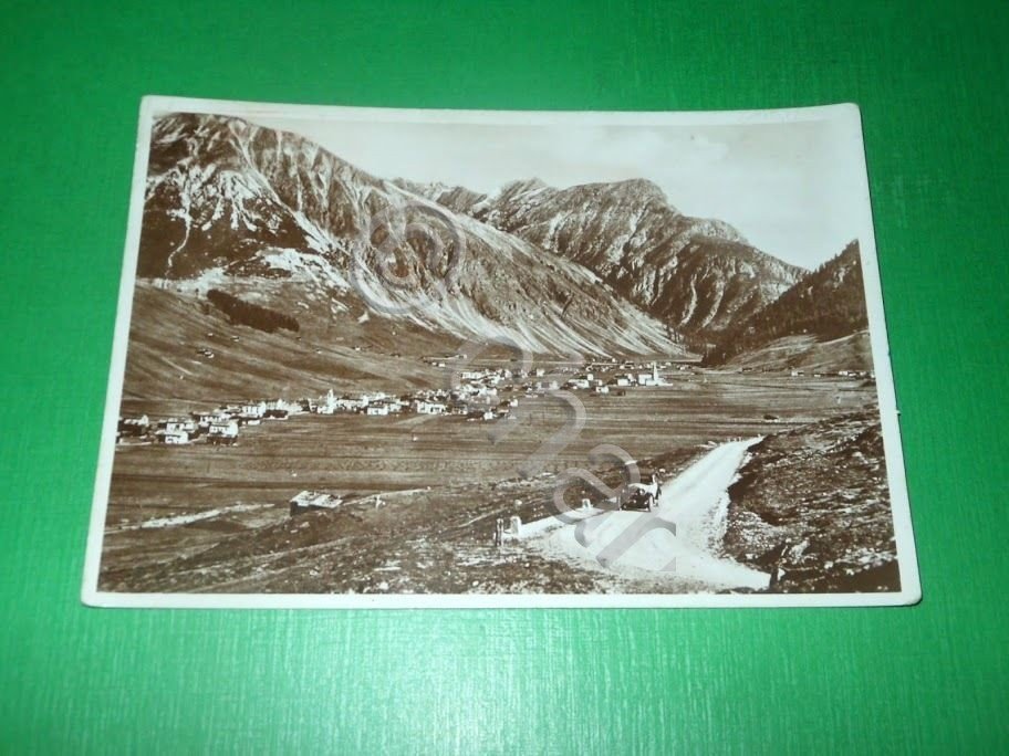 Cartolina Livigno ( Sondrio ) - Panorama con la valle …