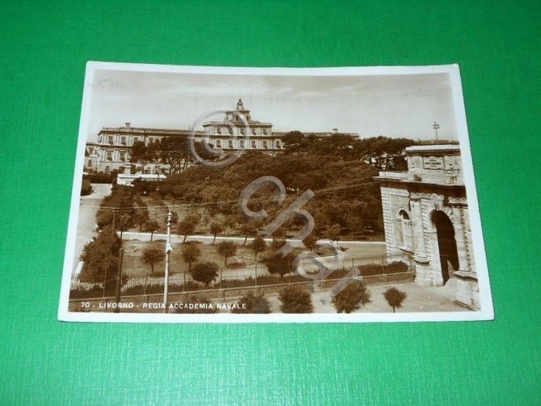 Cartolina Livorno - Regia Accademia Navale 1941