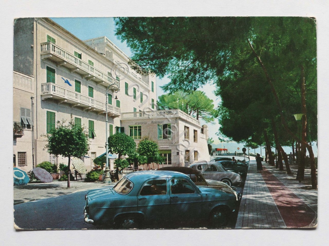 Cartolina Loano - Albergo Miramare - 1962