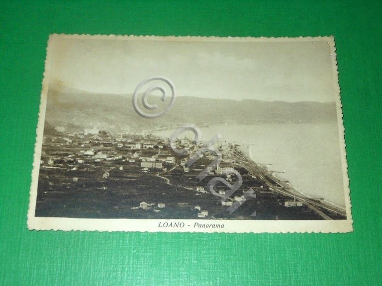 Cartolina Loano - Panorama - 1948.