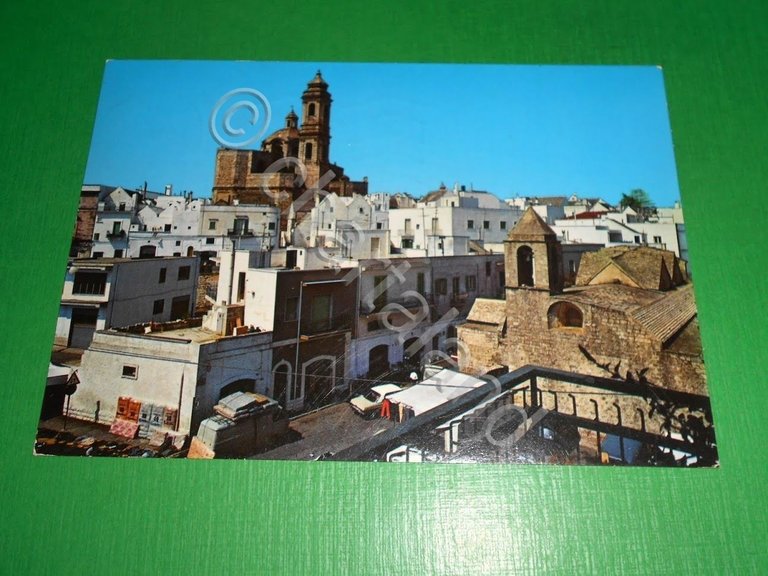 Cartolina Locorotondo - Scorcio panoramico 1980 ca