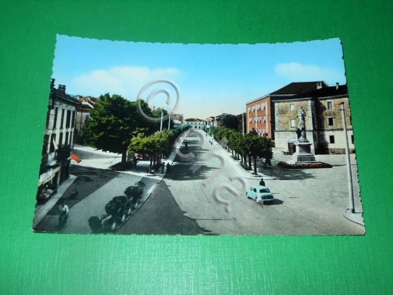 Cartolina Lodi - Viale Dante Alighieri 1960 ca | Immagine Gallery 2