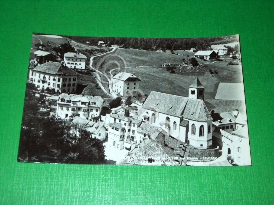 Cartolina Longomoso sul Renon - Bolzano - Scorcio panoramico 1935 …