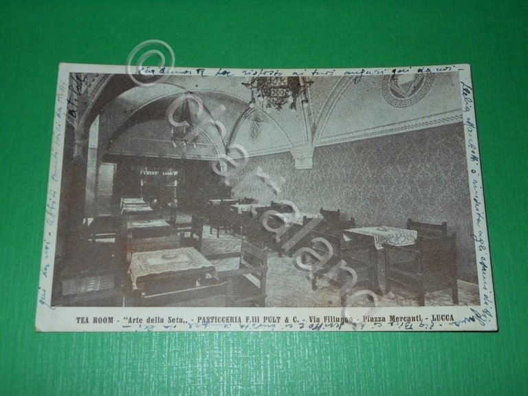 Cartolina Lucca - Pasticceria F.lli PULT & C. ( Via …