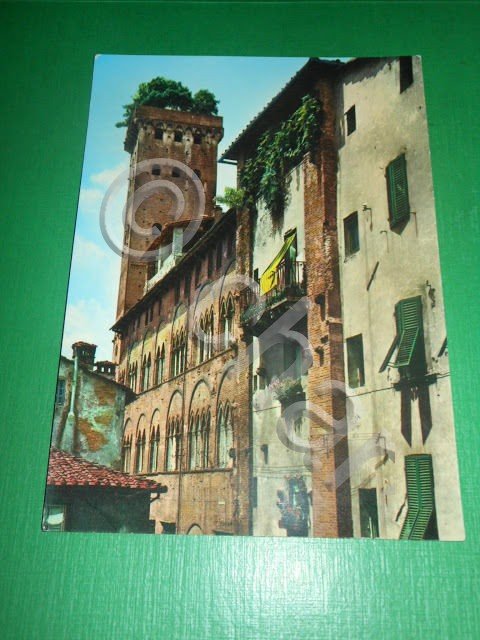 Cartolina Lucca - Torre Guinigi 1960 ca | Immagine Gallery 2