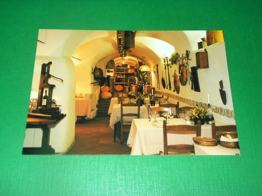 Cartolina Lucca - Via della Cervia - Ristorante Bucadisantantonio 1980 …