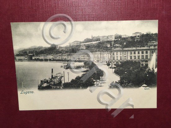 Cartolina Lugano - 1930 ca.
