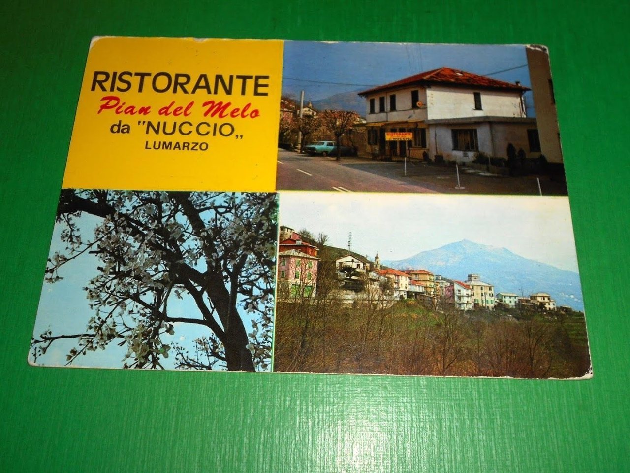 Cartolina Lumarzo - Ristorante Pian del Melo