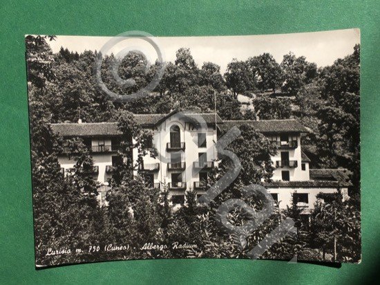 Cartolina Lurisia m. 750 - Albergo Radium - 1955