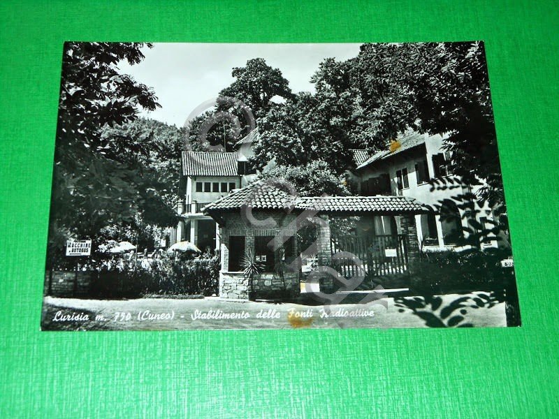 Cartolina Lurisia Terme - Stabilimento delle Fonti Radioattive 1955 ca.