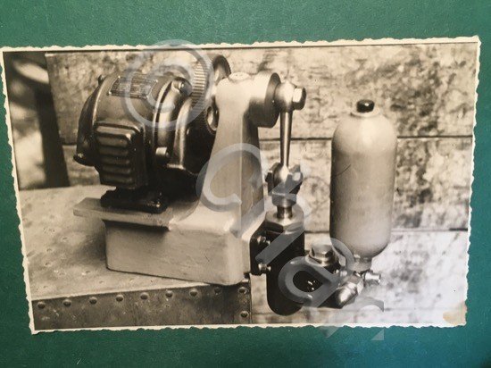 Cartolina Macchinario Idustriale D'epoca - 1930 ca.