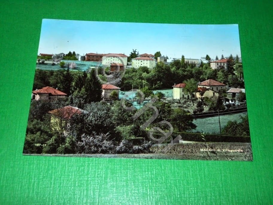 Cartolina Maccio di Villaguardia - Scorcio anoramico 1961