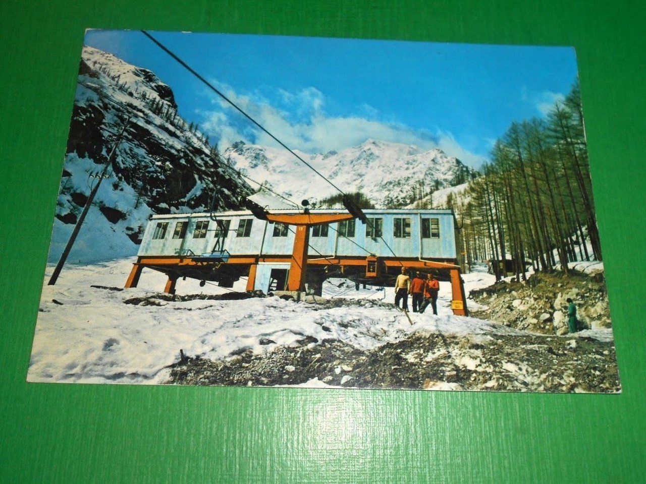 Cartolina Macugnaga - Monte Rosa - Arrivo seggiovia Alpe Burki …