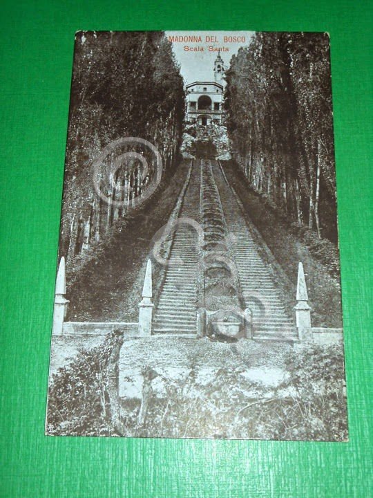 Cartolina Madonna del Bosco ( Imbersago ) - Scala santa …