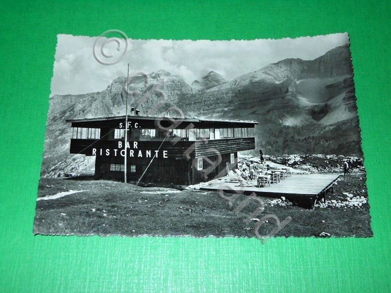 Cartolina Madonna di Campiglio - Bar Ristorante del Monte Spinale …