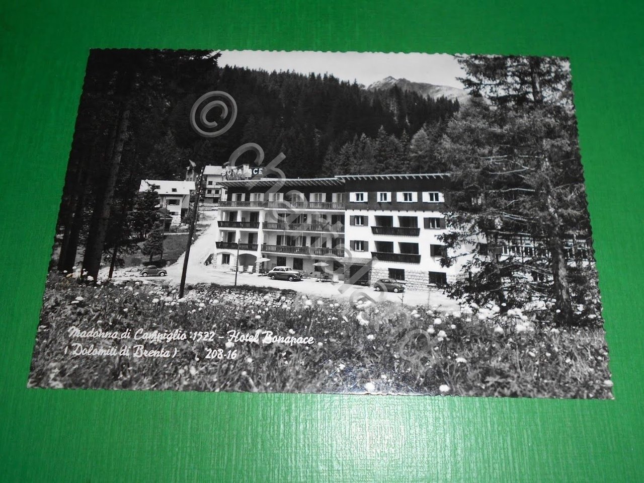 Cartolina Madonna di Campiglio - Hotel Bonapace - Dolomiti di …