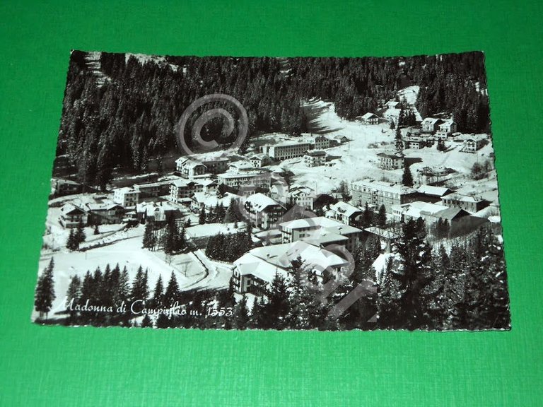 Cartolina Madonna di Campiglio - Panorama 1958 | Immagine Gallery 2